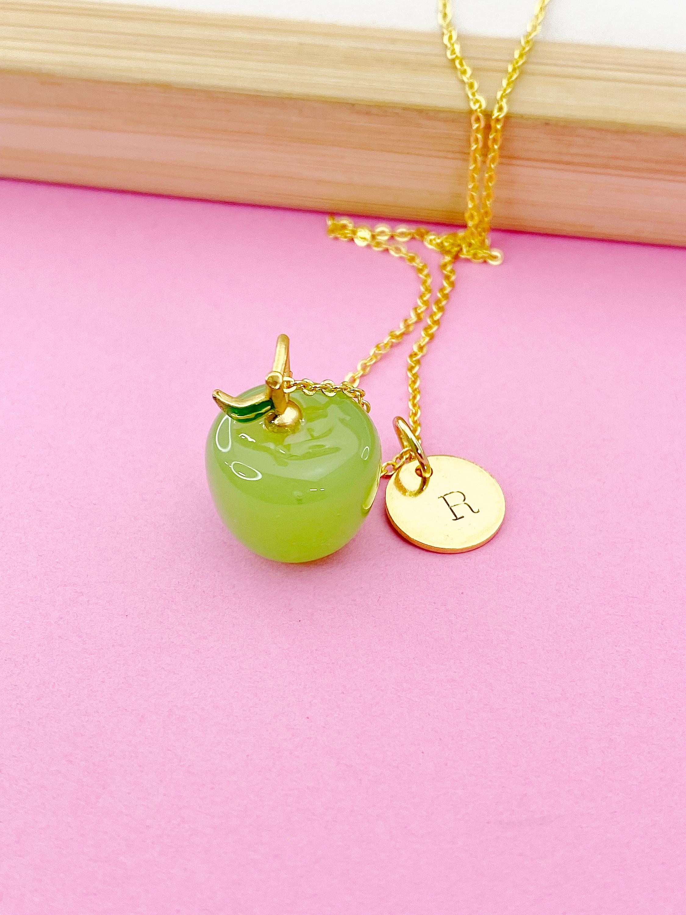 ★NOONOO FINGERS★ apple green flower necklace IMG_6520.jpg?v=1718649628
