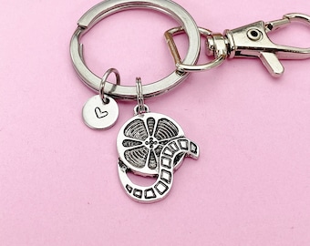 Movie Film Reel Charm Keychain, Personalized Gifts, N85A