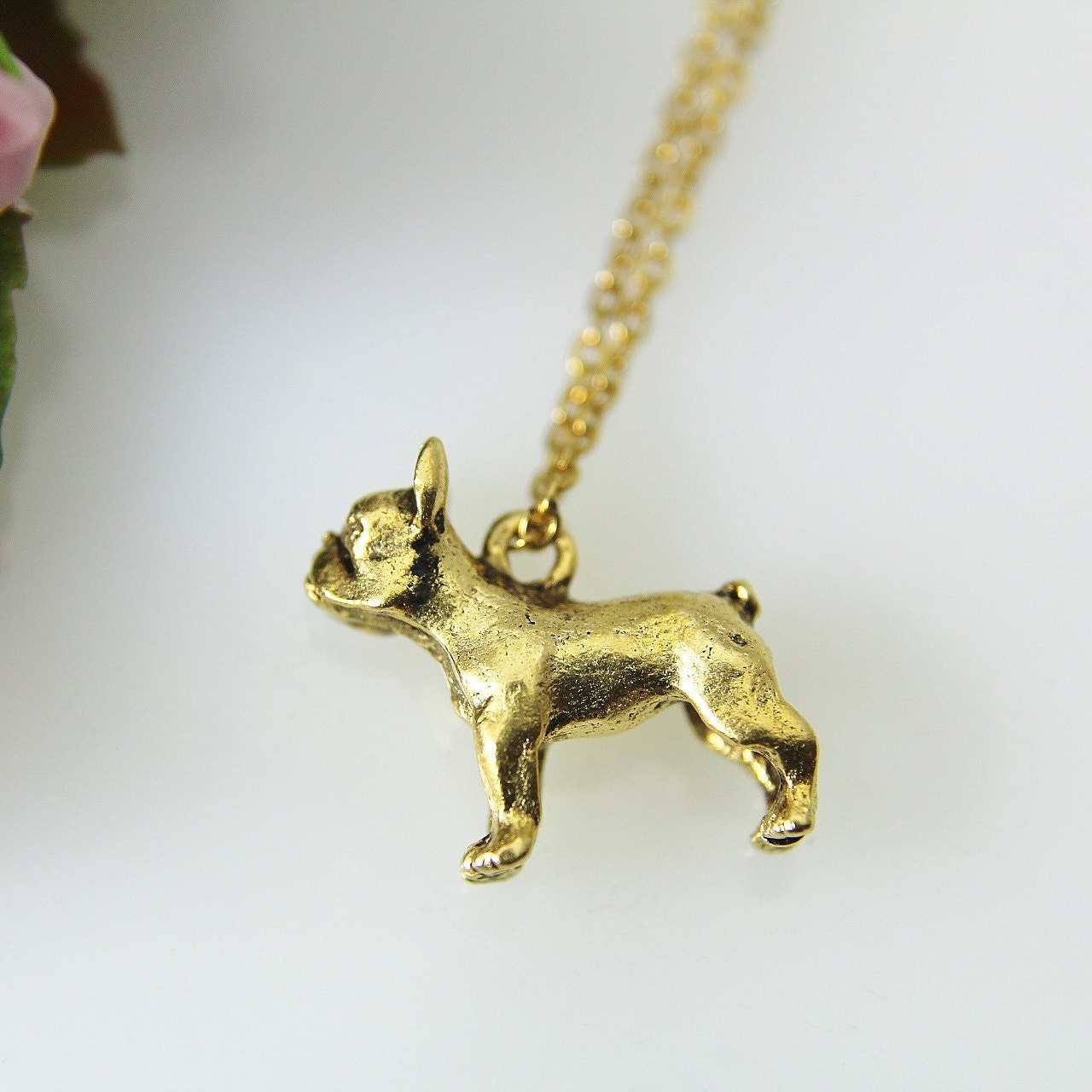YSYSストアRembrandt Charms Bull Dog Charm with Lobster Clasp, 10K Yellow Gold並行輸入品 送料 価格