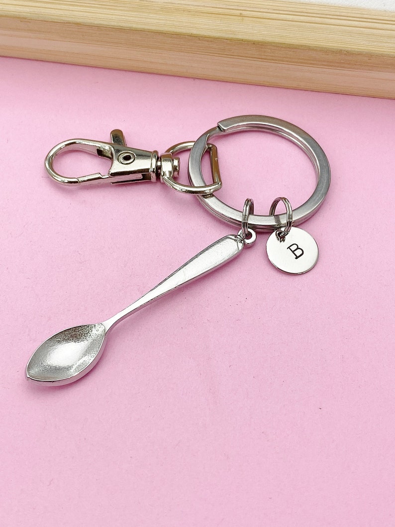 Stainless Steel Kitchen Utensil Spoon Keychain, AN4192 - Etsy