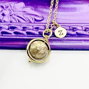 Maifan Stone Necklace, Natural Gemstone Jewelry, Best Mother&#39;s Day Gift, N4699