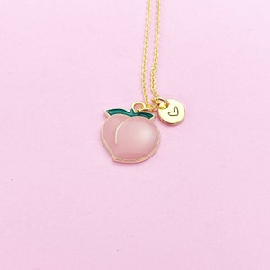 Peach Necklace in Gold, N3582