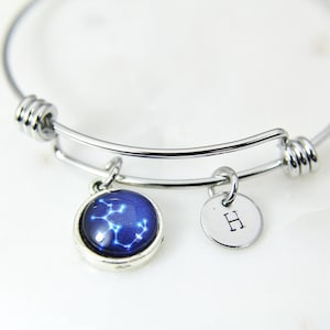 Sagittarius Bracelet, Silver Sagittarius Charm, Sagittarius Gift, Sagittarius Jewelry, Personalized Gift, N1130