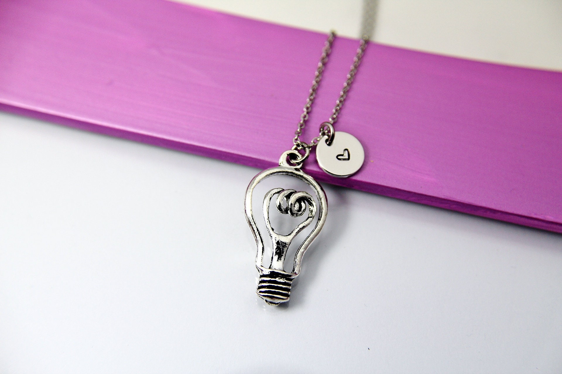 Best Christmas Gift Teacher Necklace Teacher Appreciation Etsy