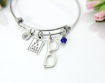 Eye Chart Optometrist Ophthalmologis t Doctor Dangle Charm for European Bracelets Fashion Jewelry for Women Man Eye Chart Optometrist Ophthalmologis t Doctor Dangle Charm for European Bracelets Fashion Jewelry for Women Man