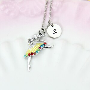 Ballet Charm Necklace, Dance Necklace, Ballet Charm, Dance Charm, Dance School Gift, Ballet School Gift, Ballet Gift N228