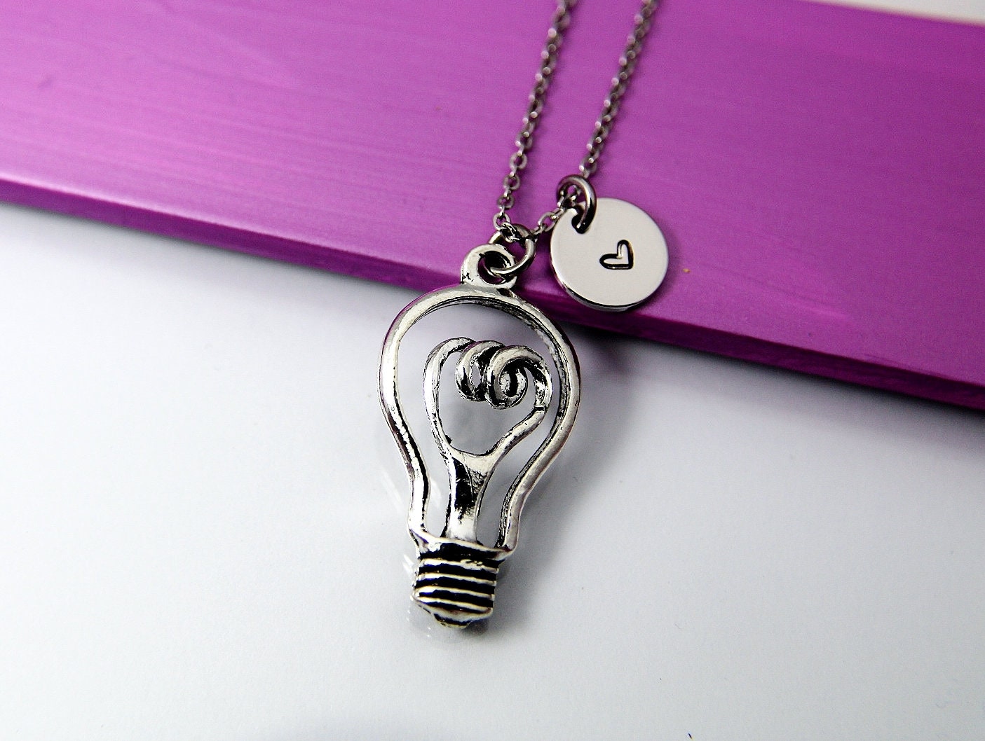 Best Christmas Gift Teacher Necklace Teacher Appreciation Etsy
