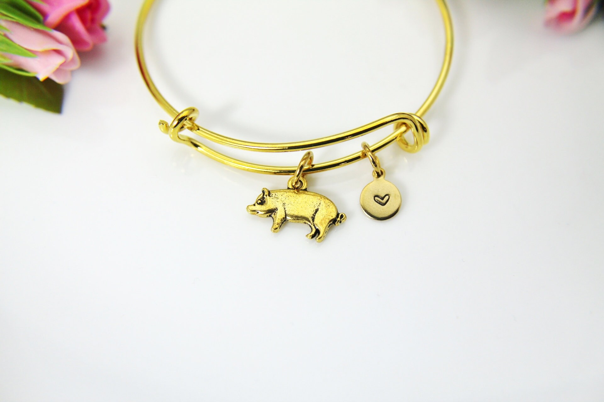Alex and ani pig bracelet sale