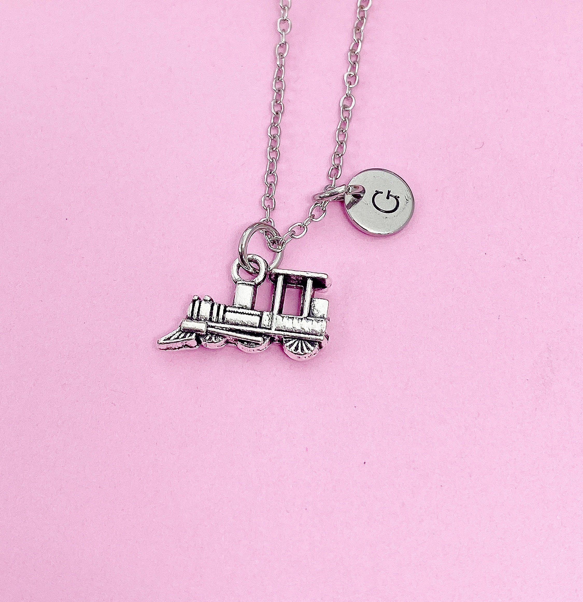 【as\"on】25ss ASON TRAIN NECKLACE Train Necklace SMALL Gold Train Jewelry Model Train Gift