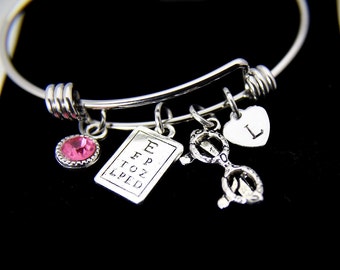 Eye Chart Optometrist Ophthalmologis t Doctor Dangle Charm for European Bracelets Fashion Jewelry for Women Man Eye Chart Optometrist Ophthalmologis t Doctor Dangle Charm for European Bracelets Fashion Jewelry for Women Man
