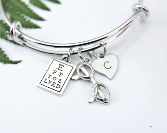 Eye Chart Optometrist Ophthalmologis t Doctor Dangle Charm for European Bracelets Fashion Jewelry for Women Man Eye Chart Optometrist Ophthalmologis t Doctor Dangle Charm for European Bracelets Fashion Jewelry for Women Man
