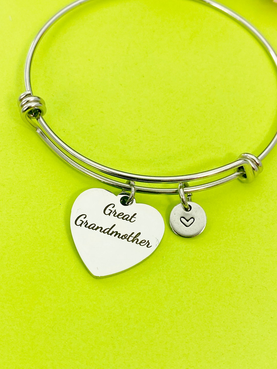 Best Christmas Gift for Great Grandmother, Great Grandmother Bracelet