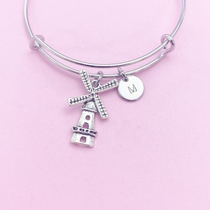 Silver Windmill Charm Bracelet, N5585A