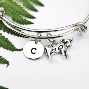Cow Bracelet - Farm Animal Bracelet - Cow Lover Gift - Farmer