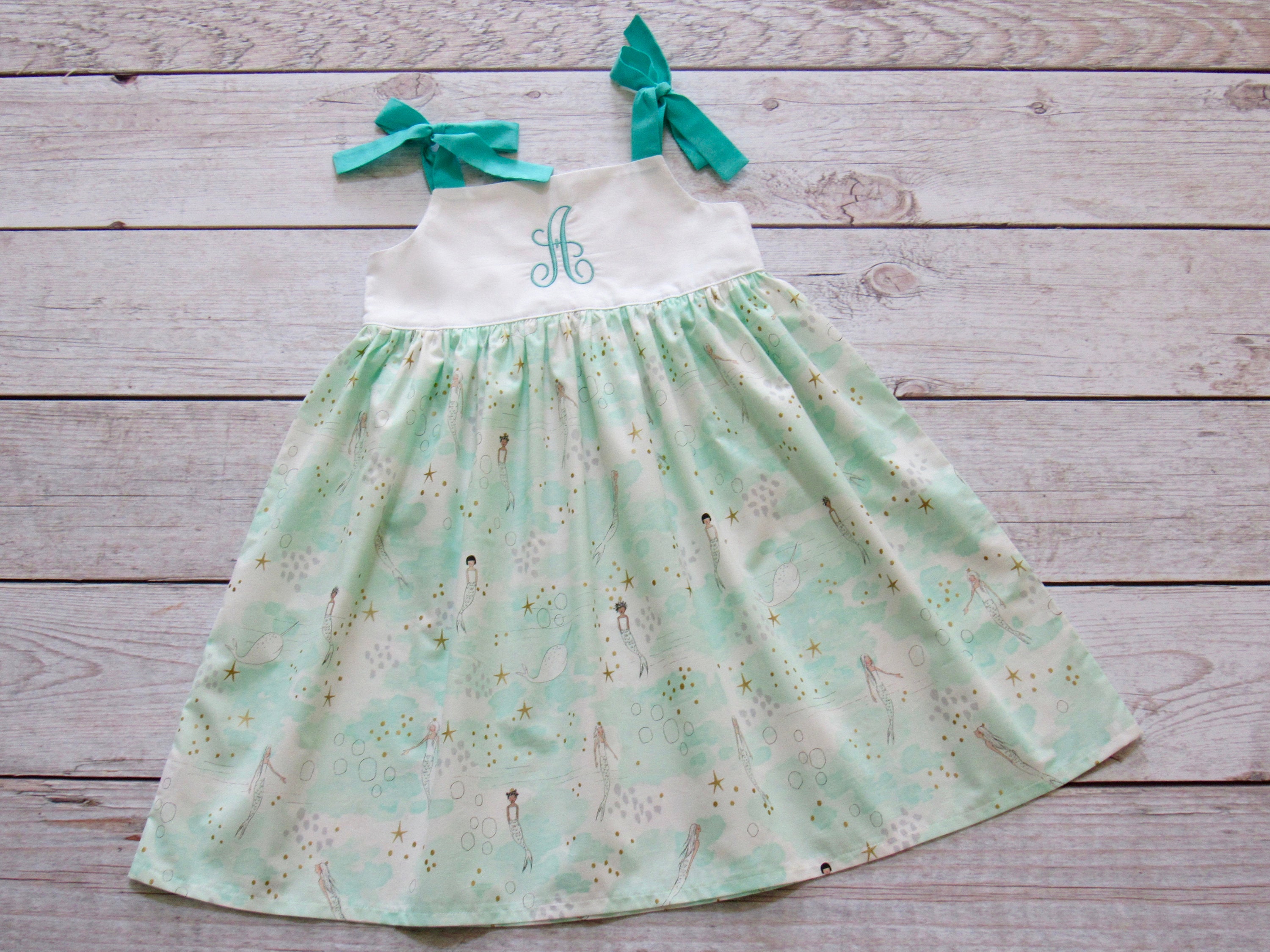 mint beach dress