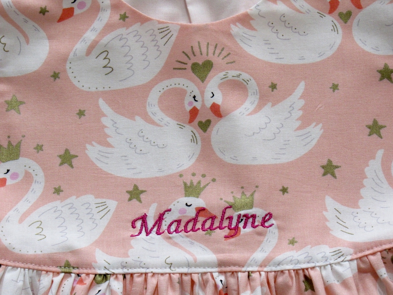 Girl Swan Dress Size 1-14
