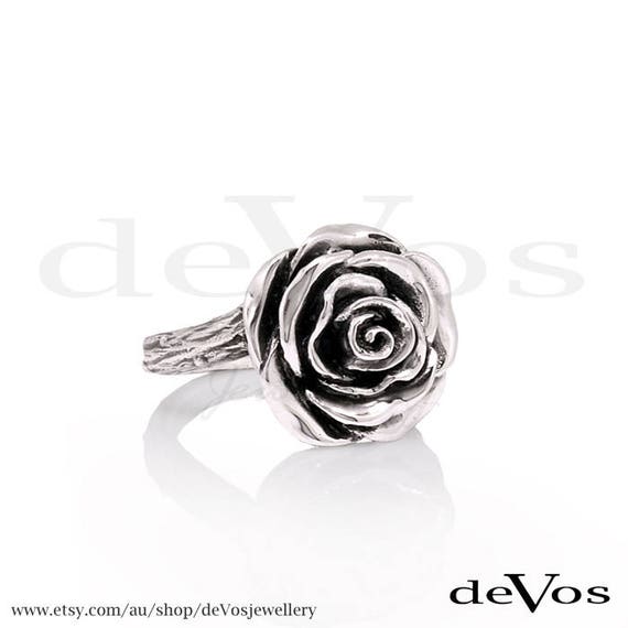 Rose ring best sale etsy