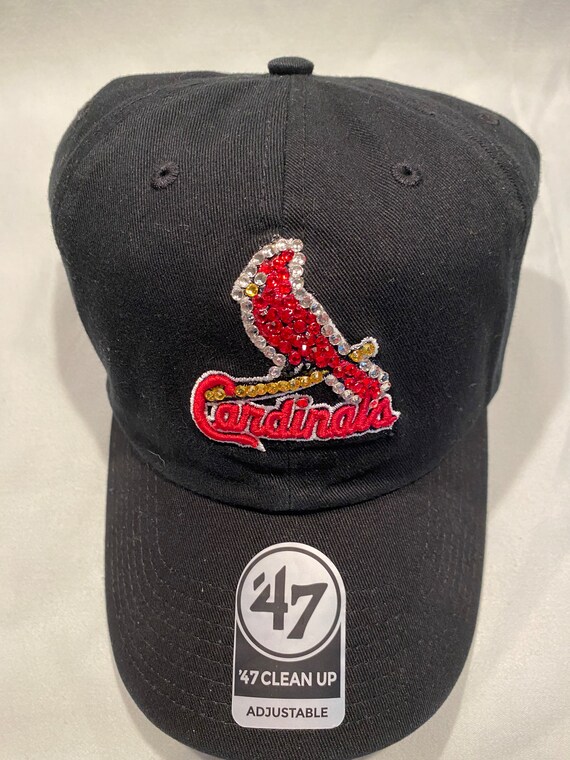 Men's St. Louis Cardinals Black '47 All-Star Adjustable Hat