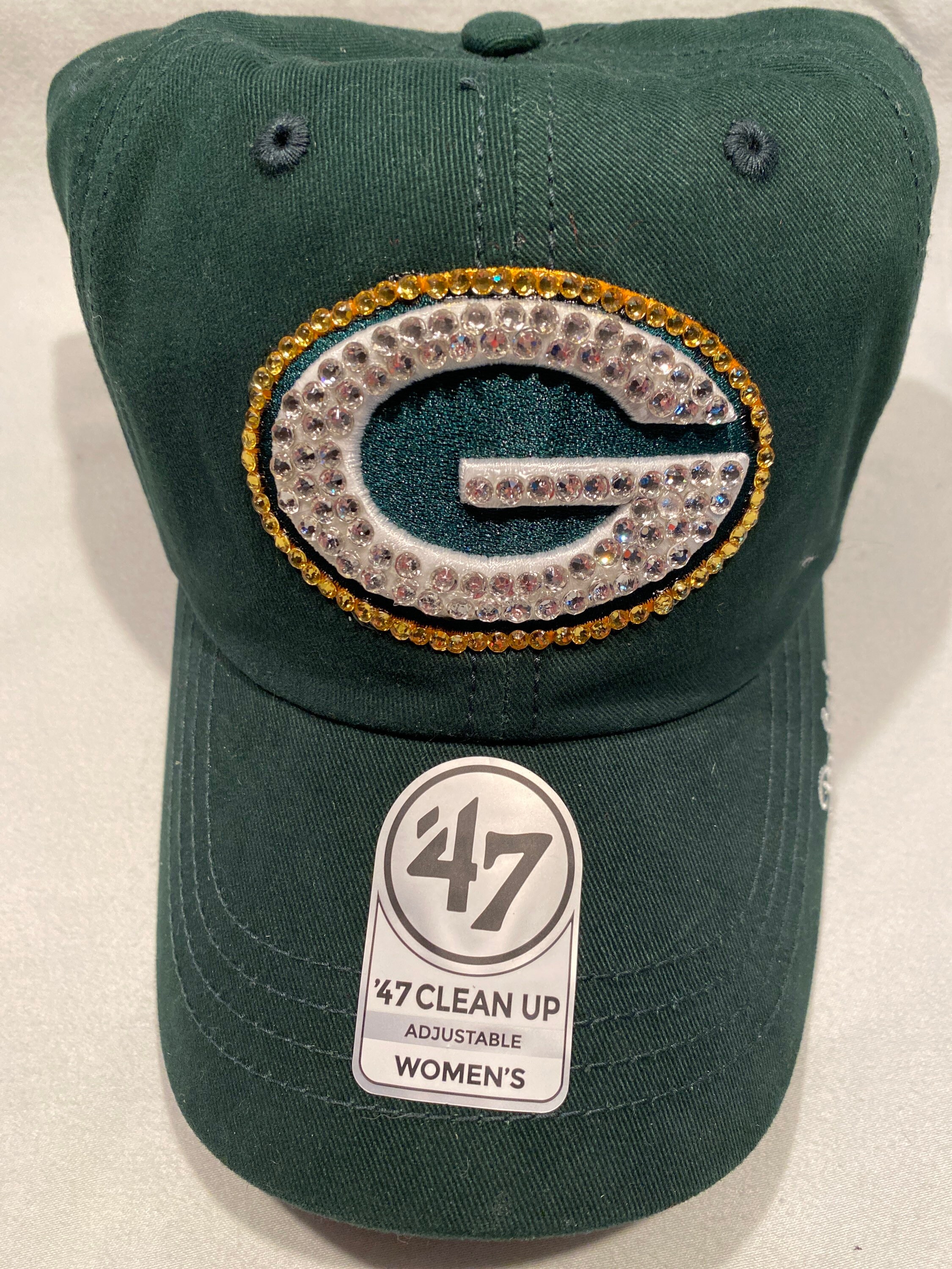 ?? Green Bay Packers Embellished Women\'s Cap with Large Packers Scarf Green Bay Packers NFL Team Apparel Women main image 4