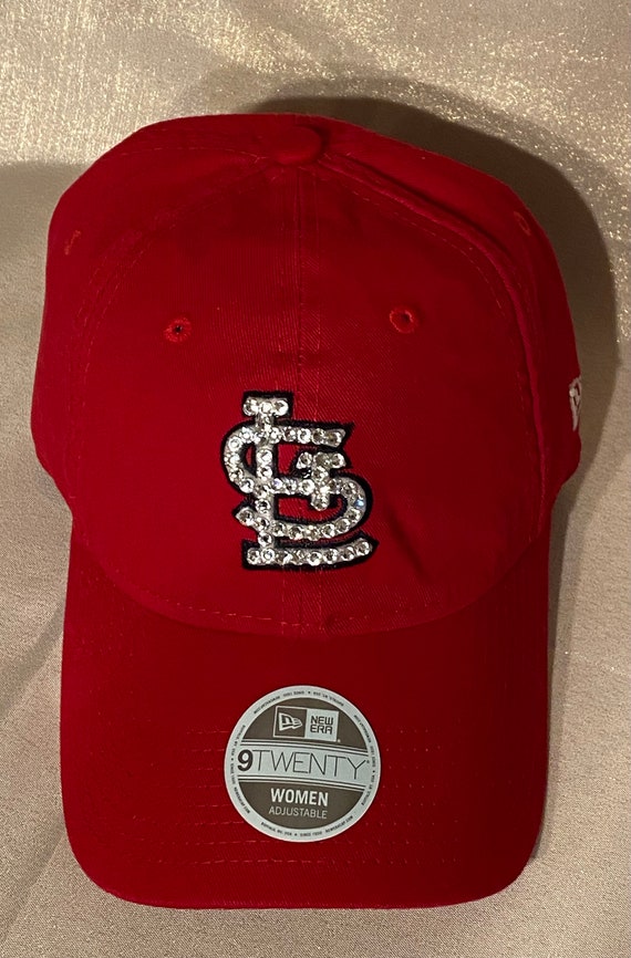 Blinged Black St Louis Cardinals STL Baseball Hat Hand -  Israel