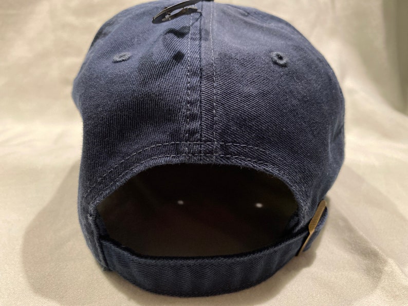 Blinged Navy St Louis Blues Blue Note Ladies Hat, Hand Embellished with Crystals, Blinged hat, Blue Note hat, Blues hat image 4