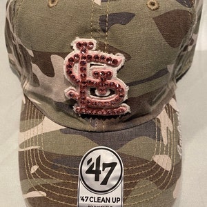 Handmade Camouflage Cap with Crystal Embellishments Rhinestone Camo Hat - Etsy main image 3