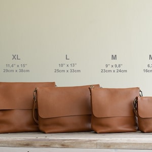 Sac bandoulière en cuir. Sac en cuir. sac en cuir fait main. ONU L'original.