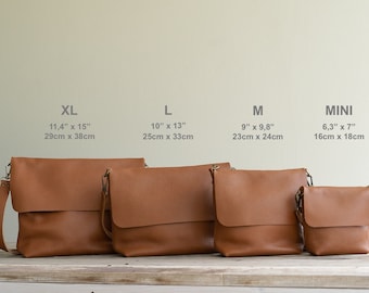 Leather Crossbody bag. Leather bag. handmade leather bag. UN The Original.