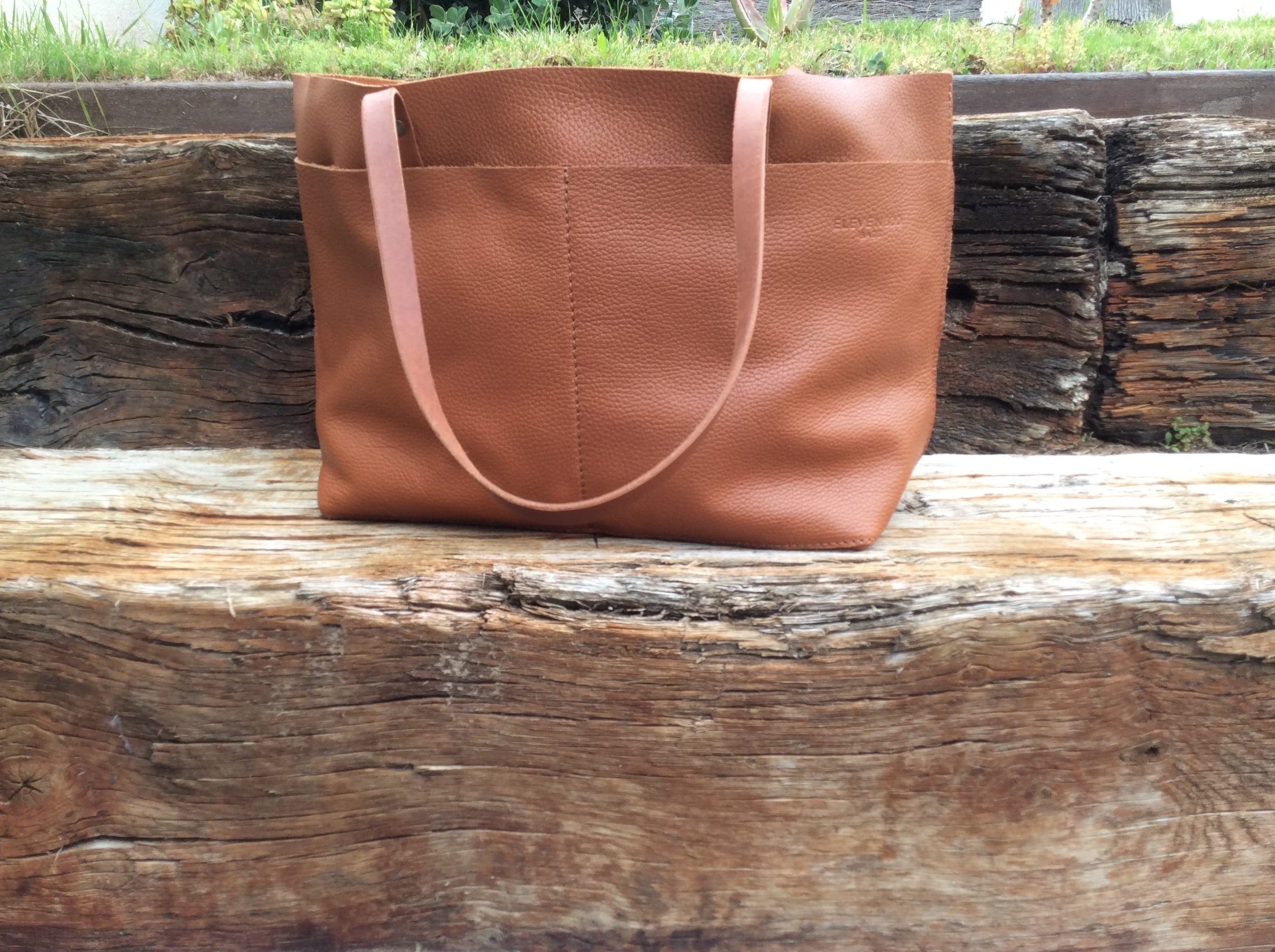 SALE 40 Off Tote bag Full grain leather totebag. handmade Etsy