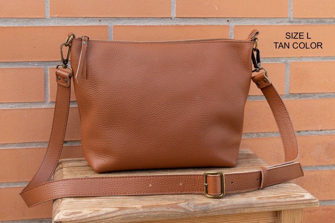 Leather Crossbody Bag Leather Ita Bag Handmade Leather Bag Beta Etsy