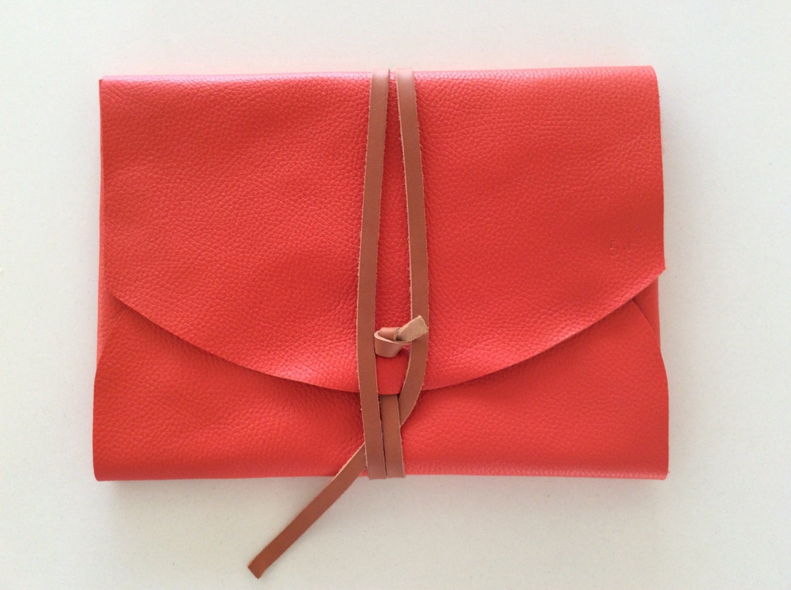 Leather laptop case handmade with the highest quality Etsy