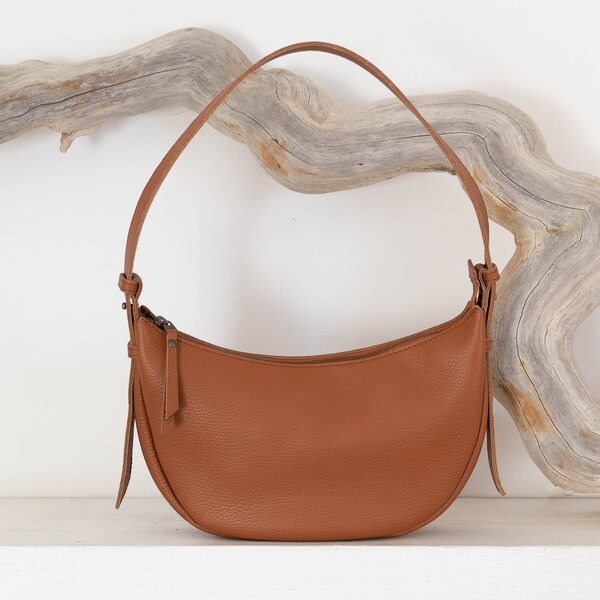 Buffalo Leather Moon bag