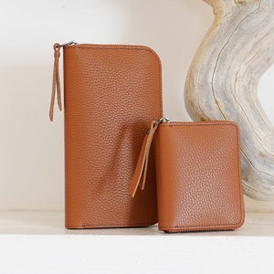 Leather Zip Wallet, Available in 5 colors image 9