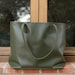 see more listings in the Leather Tote Bag section