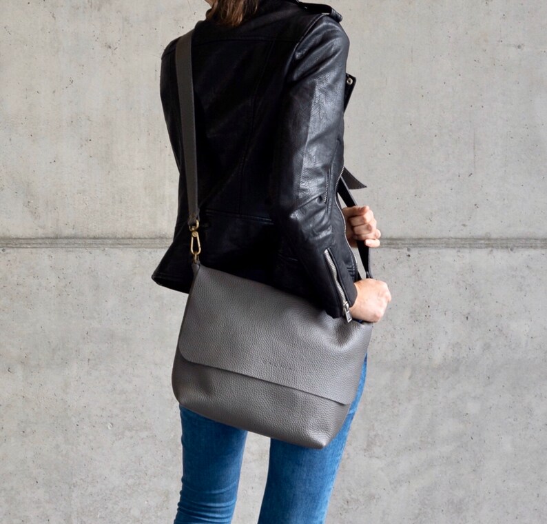 Leather Crossbody Bag With Removable Strap. Available in 16 Etsy UK