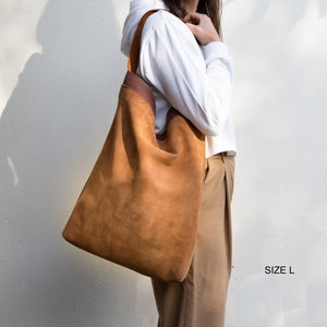 Suede Leather bag.