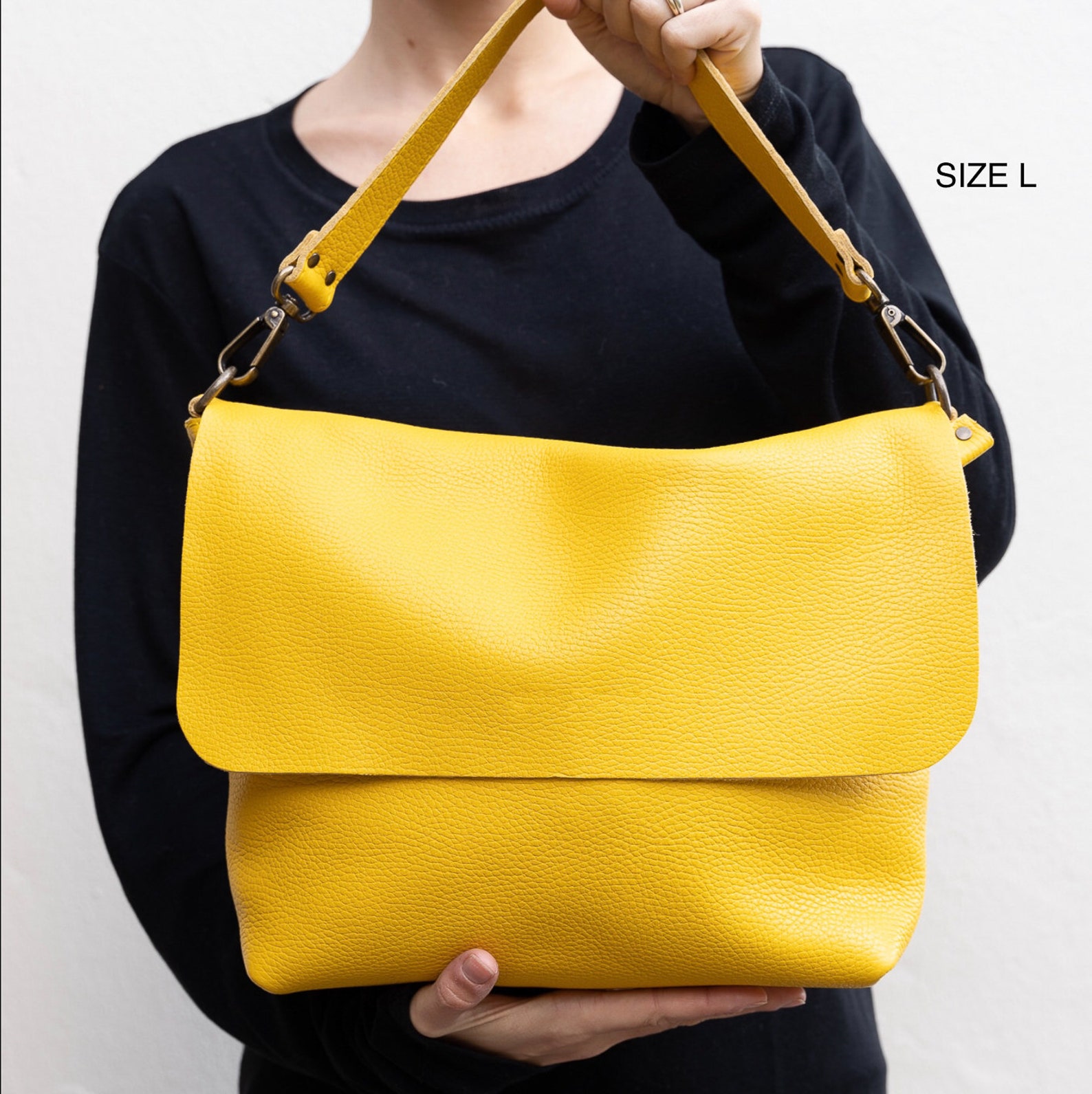 Leather Crossbody Bag. Leather Ita Bag. UN the Original. Etsy