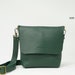 Available in 16 colors! Leather Crossbody Bag. Handcrafted. UN 