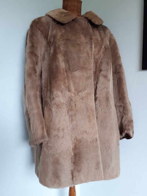 goat fur jacket