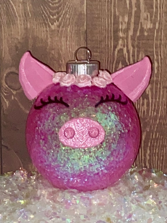 Pig Ornament, Personalized Ornament, Unicorn Ornament,Unicorn Christmas, Unicorn Tree, Unicorn Decoration