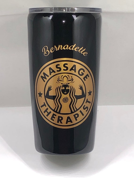 Massage Therapist Personalized Starbucks Style Tumbler (Therapist, Massage Therapy, Physical Therapist, Therapy, Therapeutic Massage)