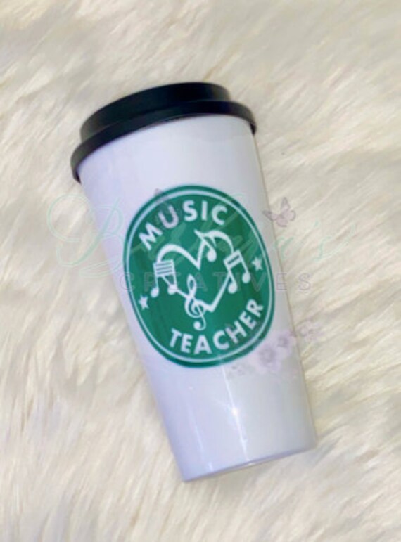 Personalised Teacher Starbucks Cup✏️