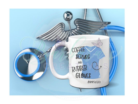 Nurse - Scrubs & Gloves