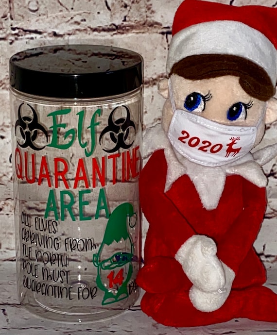 Holiday Elf Quarantine - Christmas Elf Quarantine Box