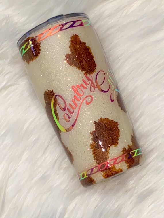 Cow Hide Tumbler