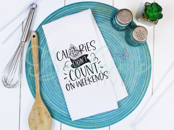 Kitchen Towel - Weekend Calories