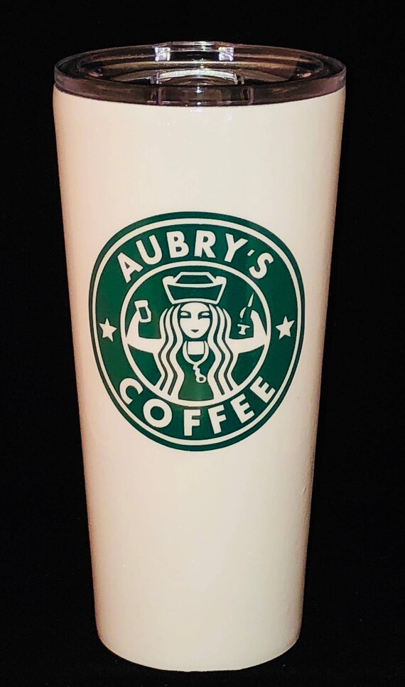 Nurses Personalized Starbucks Style Cup (Nurse, Male Nurse,Nursing Students, Nursing Instructors, Nurse appreciation, Nursing Graduation)