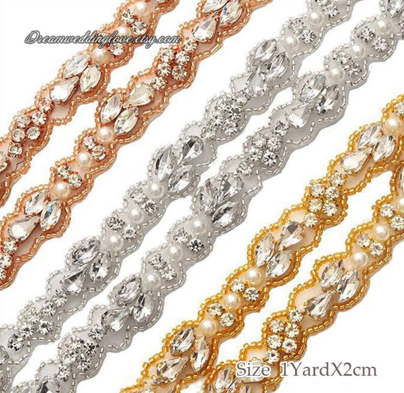 82 Feet Plastic Pearl Bead Edge Chain Flower Shape Sew On Trims Wedding Dress Decoration Bag Applique DIY Sewing Crafts Jewelry Accessories