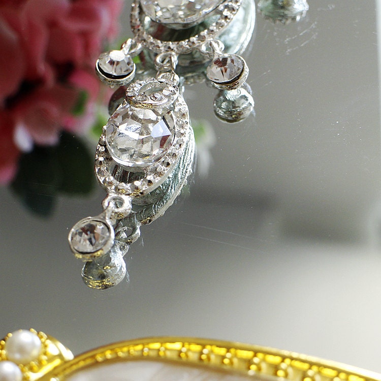 Rhinestone Tassels Rhinestone Broochwithout Pin Etsy