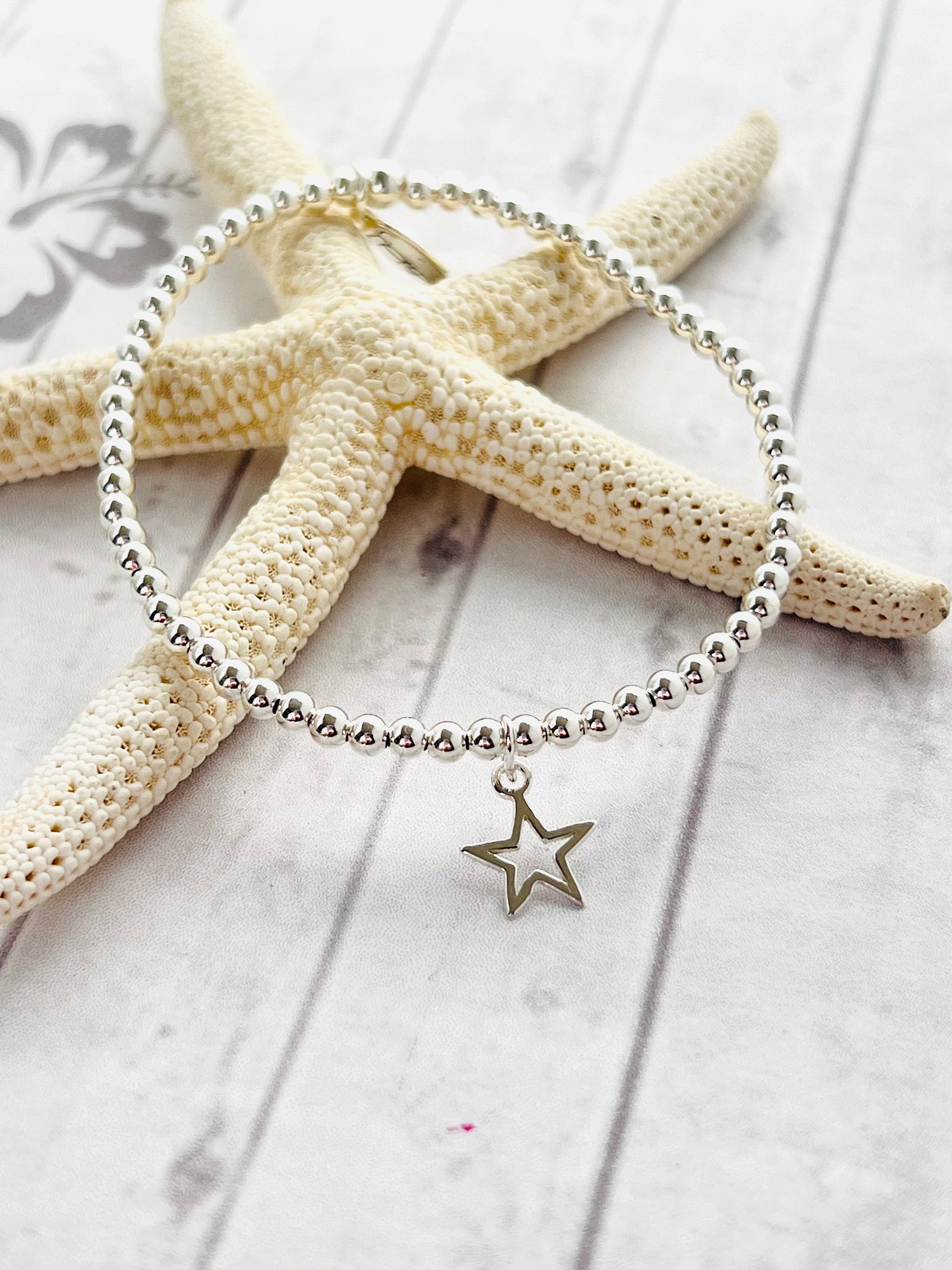 送料関税込☆Sandy Liang Star Charm Bracelet Sandy Liang Silver Star Charm Bracelet Sandy Liang
